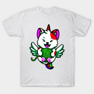 Funny Cat T-shirt Gift for Women T-Shirt